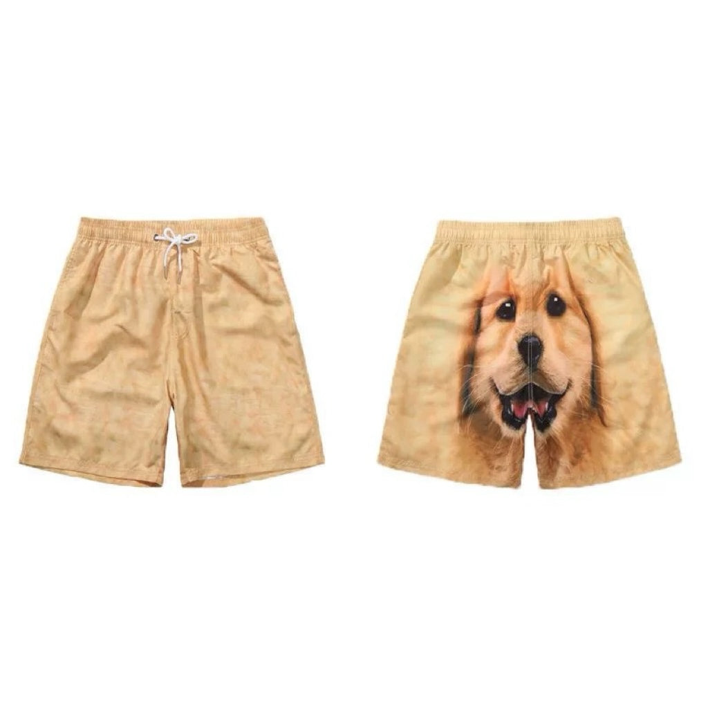 Golden Retriever Funny Shorts