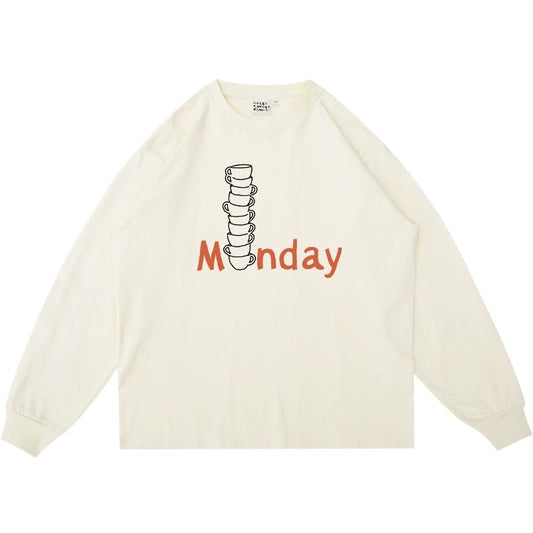 Unisex “Monday” Long Sleeve Shirt