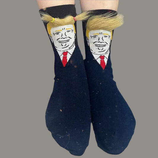 Donald Trump Socks Gift for Thanksgiving & Christmas